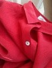 Льняное платье-рубашка Парма Enzy черешня