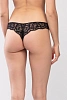 Кружевные стринги Mey Amazing 79236 3 - чёрные