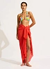 Хлопковое парео Seafolly 71830 - flame