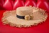 Роскошная плетеная шляпа из соломки Watercult