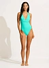 Cлитный купальник Seafolly 10950 - акватик