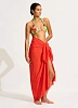 Хлопковое парео Seafolly 71830 - flame
