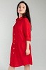 Льняное платье-рубашка Парма Enzy черешня