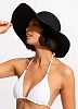 Шляпа Seafolly Lizzy 70403 - чёрная