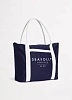 Сумка Seafolly пляжная канвас - true navy